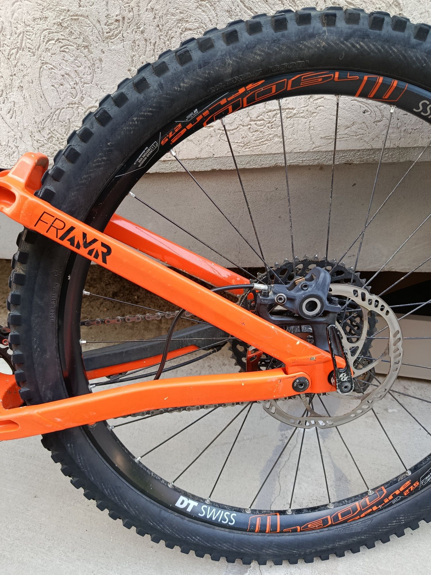 Велосипед за downhill Enduro Ghost FR Amr 6.7 AL