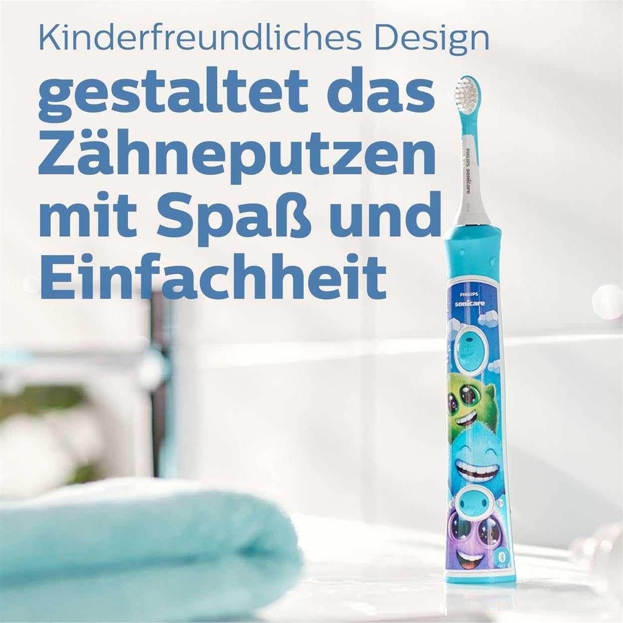 ПРОМО Глави за Четка за зъби 4 бр. Philips Sonicare Kids 3+ HX6034/33