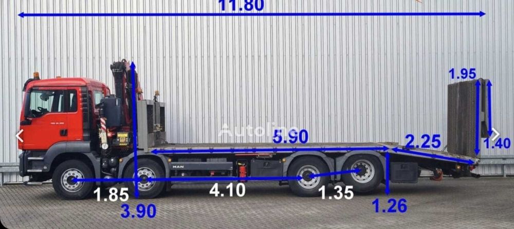 MAN TGS 35.360 Cu MACARA A.F. 2012
