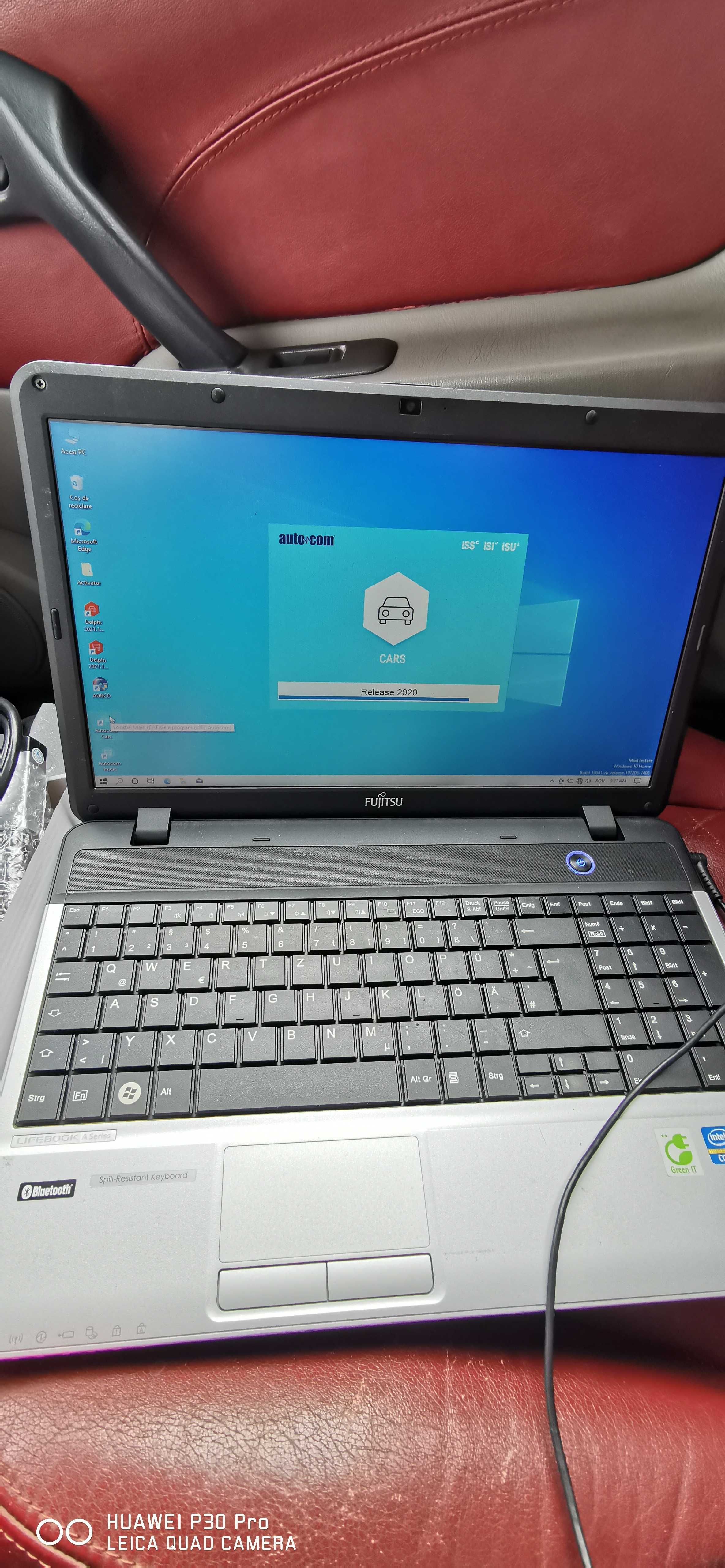 Laptop Fujitsu cu tester Auto pentru toate autoturismele și camioanele