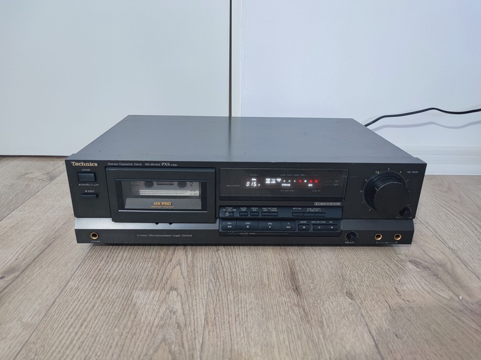 Deck Technics RS-BX404 PXS cap stereo cassette deck