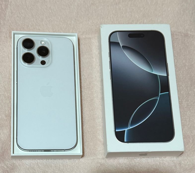 Iphone 16 Pro, White Titanium, 256GB