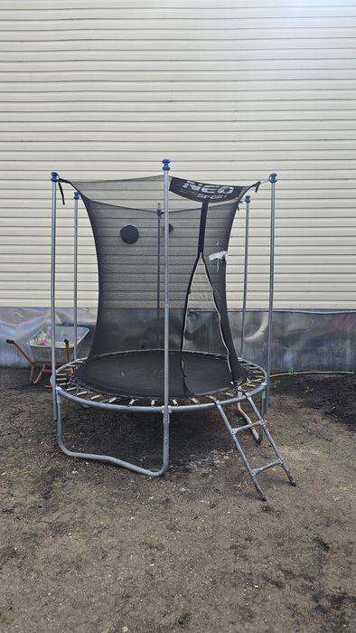 Trambulina copii cu plasa de protectie 180cm