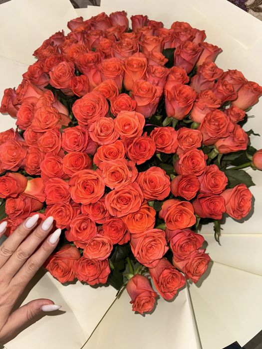 Букет из 101 розы