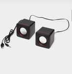 Колонки для компьютера 6W 3W*2 акустическая система 2.0,питание от USB