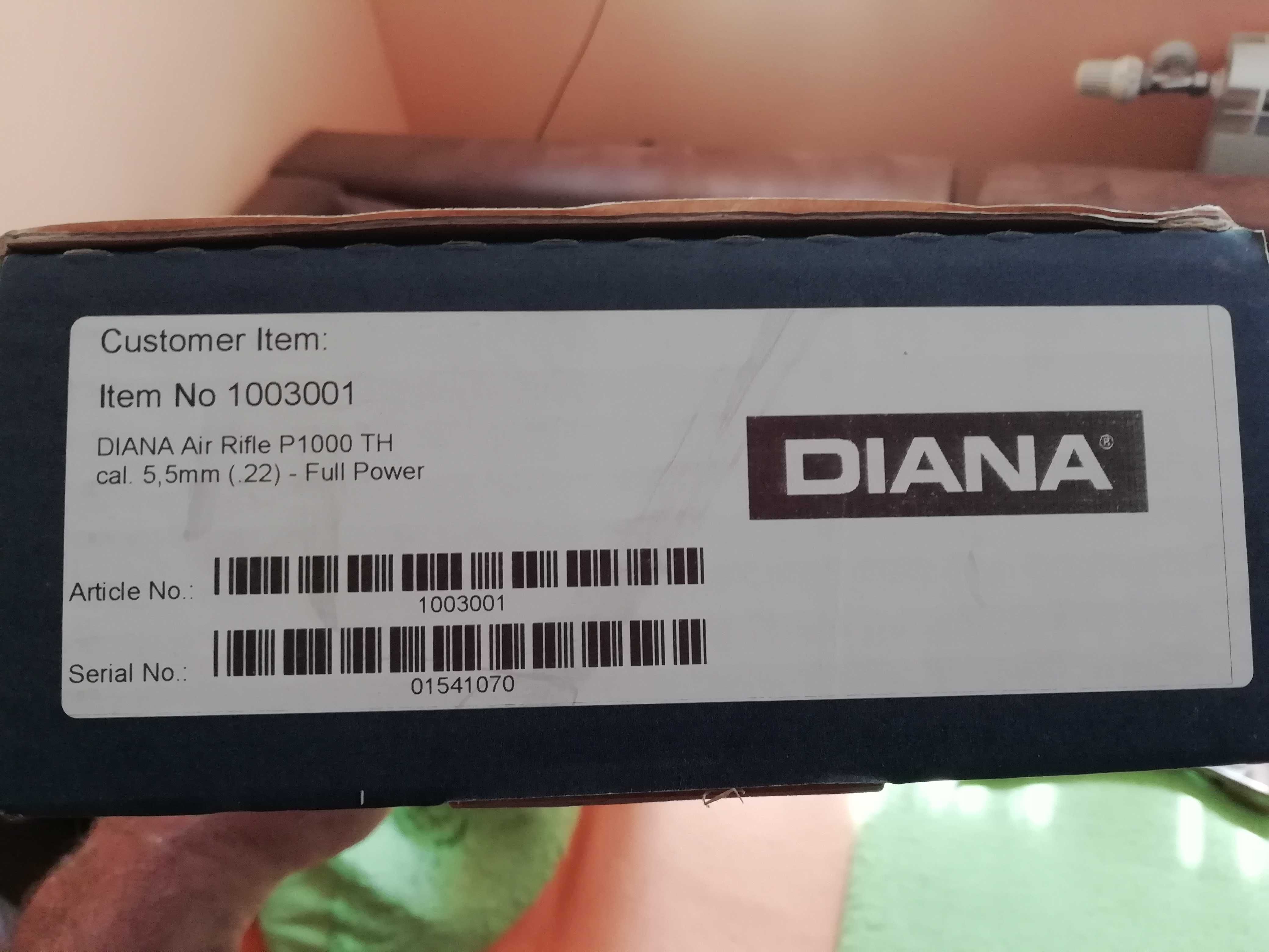 Въздушна пушка Diana p1000 th 22cal