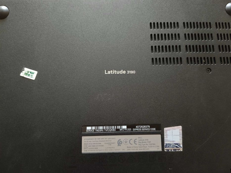 ноутбук Dell Latitude 3190