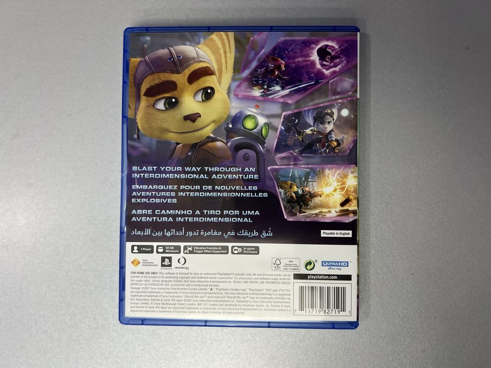 Ratchet and Clank Rift Apart Ps5 | Рэтчет и кланк сквозь миры пс5