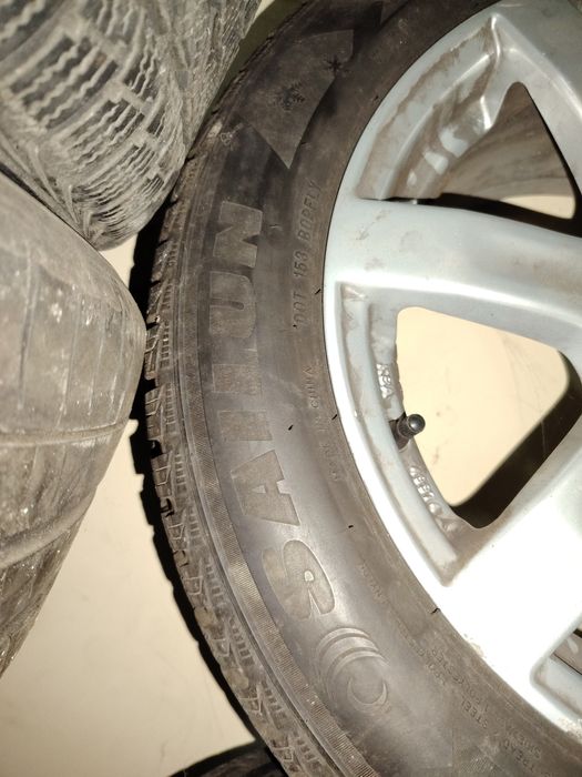 Зимни Гуми 205/55/16 с алуминиеви джанти за Мерцедес Ц класа  2012г W