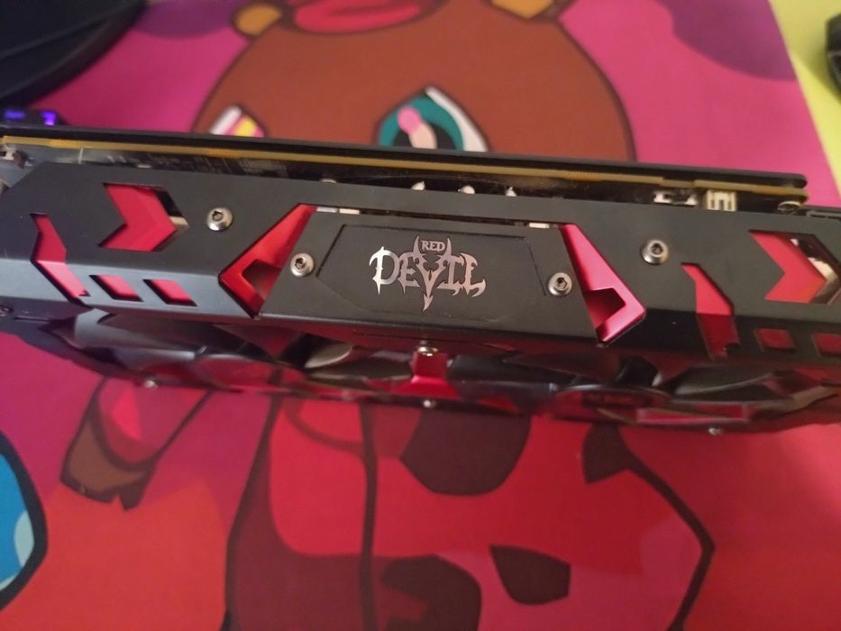 PowerColor RX 580 8gb Red devil - без маѝнинг, отлично състояние!!!