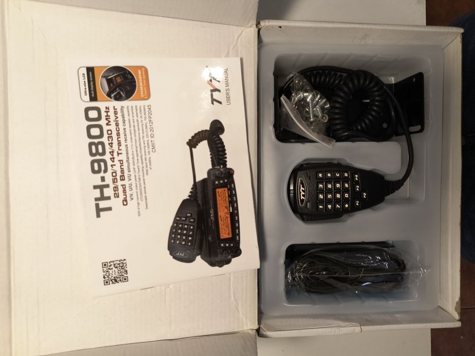 Stație radio TYT TH-9800 50W quad-band 29/50/144/430Mhz