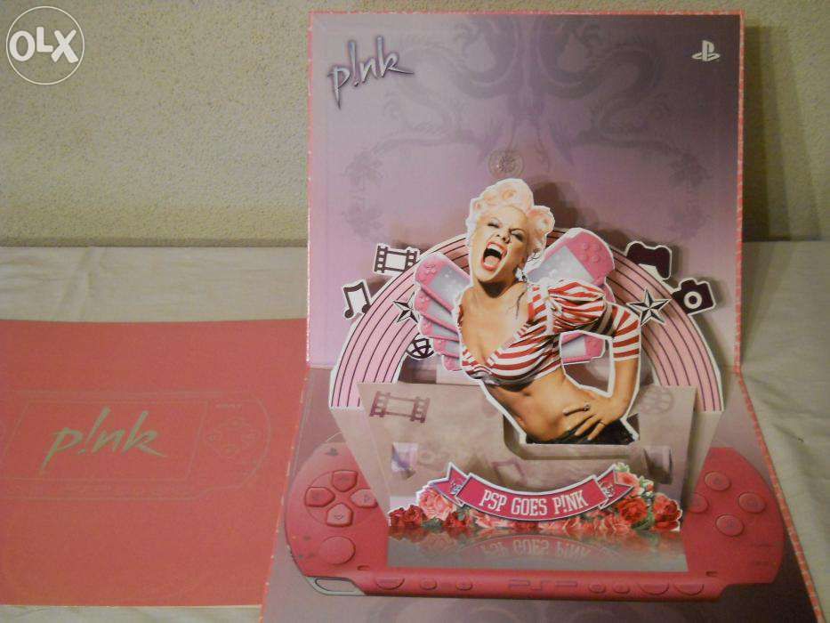 UNICAT !! PlayStation PSP PINK press kit de lansare oficiala la Londra