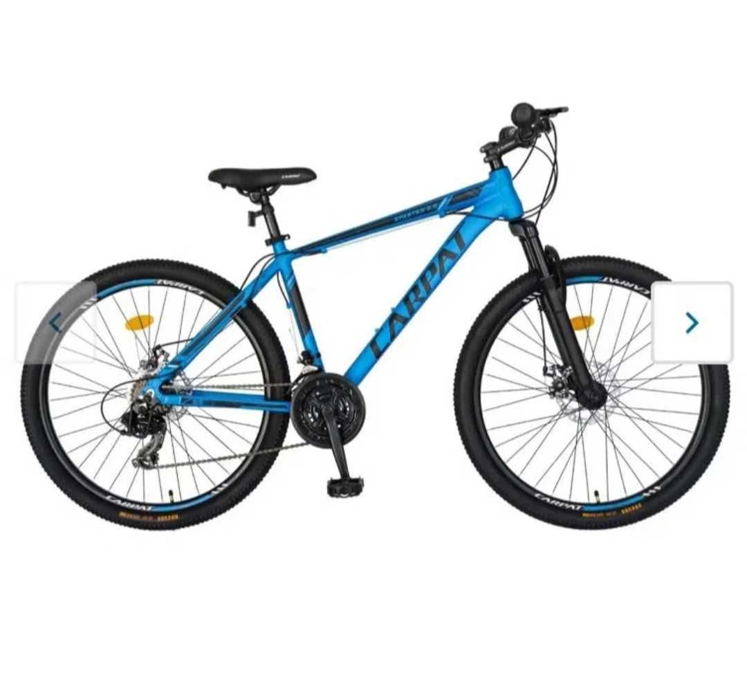 Bicicleta Mountain Bike Carpat 27.5 inchi negru albastru noua sigilata