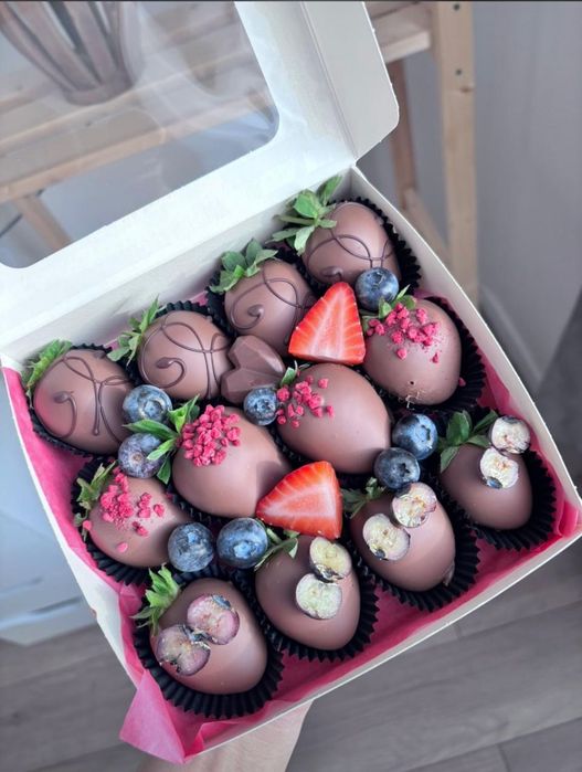 Клубника в белгйиском шоколаде