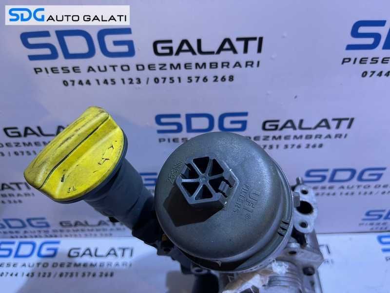 Carcasa Filtru Ulei Termoflot Radiator Ulei Fiat Doblo 1 1.3 JTD 2004 - 2010 Cod 55197216