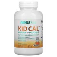 Кальций для детей, Now Foods, Kid Cal (Кальций+Магний+Д3), 100 конфет