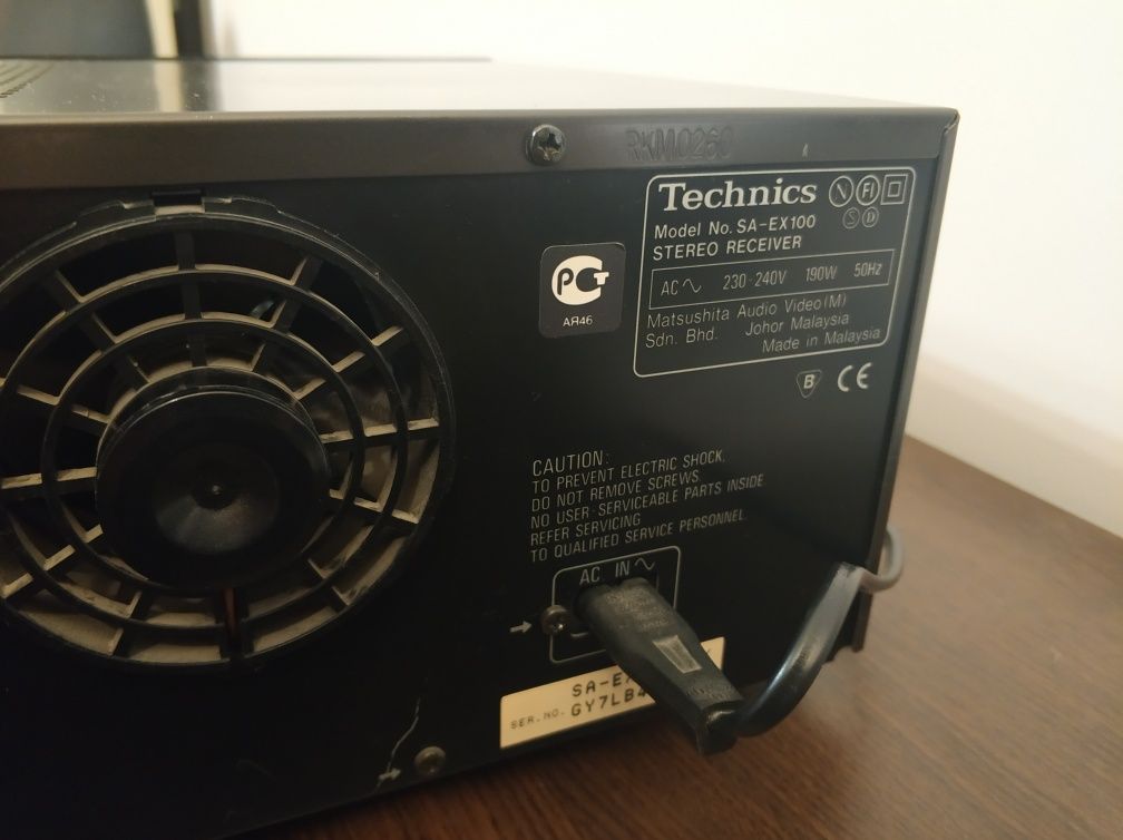 Стерео ресийвър / усилвател Technics SA-EX100