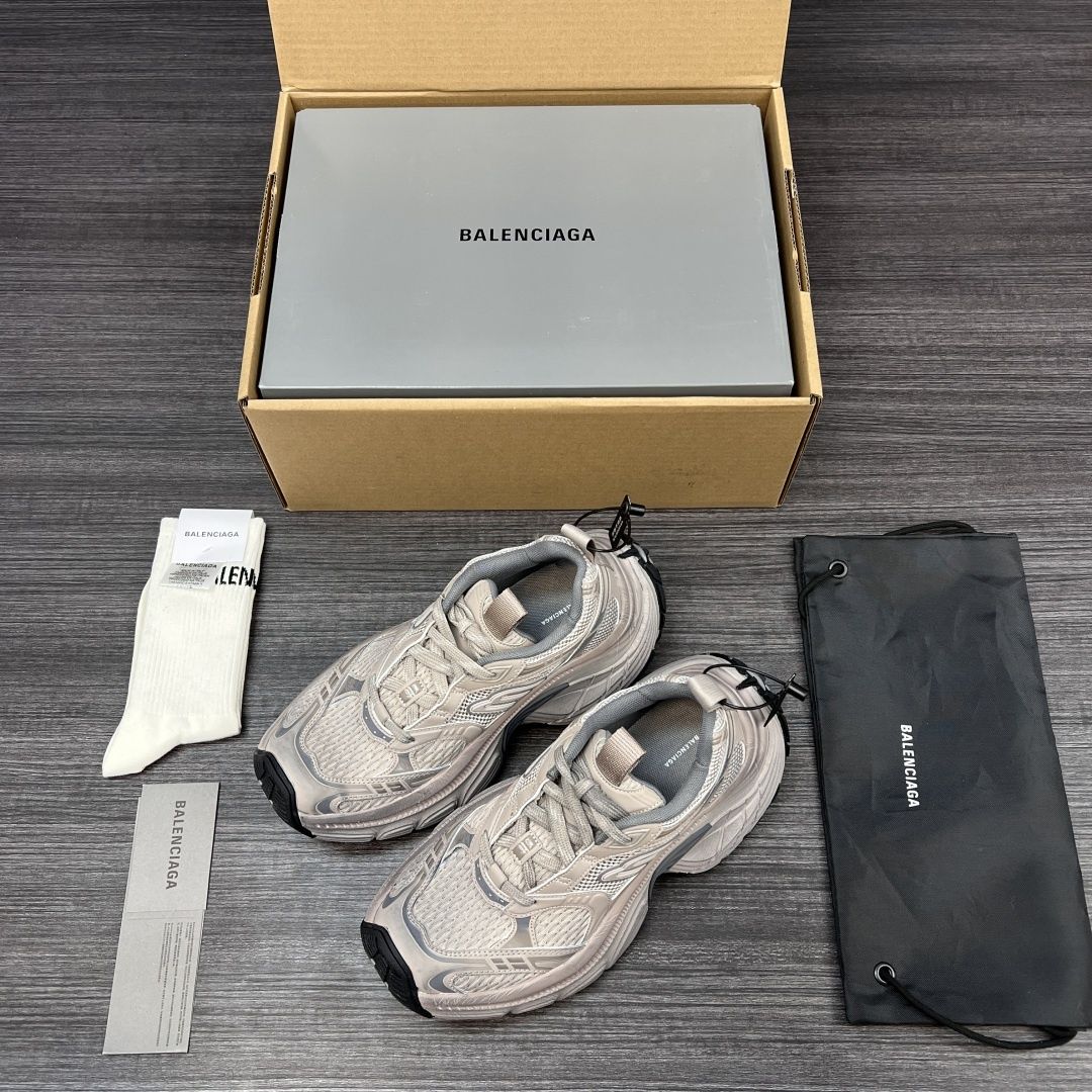 Adidasi Balenciaga 6XL unisex 35-45, bronz, tip Premium