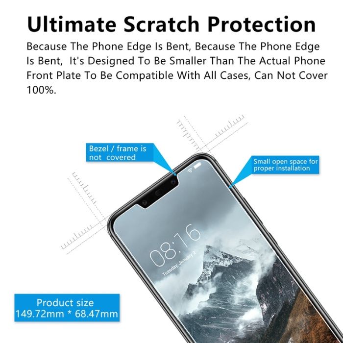 Folie Sticla Securizata pt. Huawei Mate 20, Mate 20 Pro