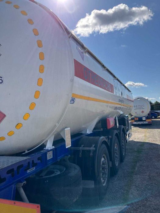 Газовоз, полуприцеп. цистерна