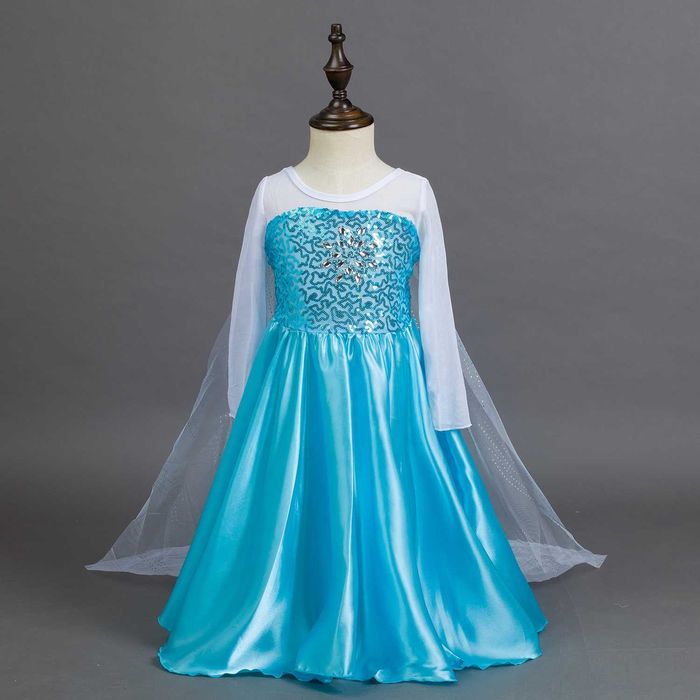 Rochie rochita Elsa Frozen NOUA 3,4 ani