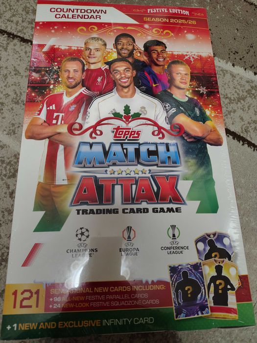 Match attax Countdown Calendar 25/26