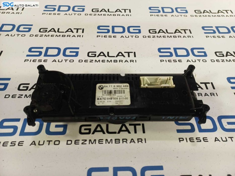 Panou Comanda Aer Conditionat AC Clima Climatronic Mini Cooper R50 R53 2001 - 2006 Cod 64.11 962469 [L1174]