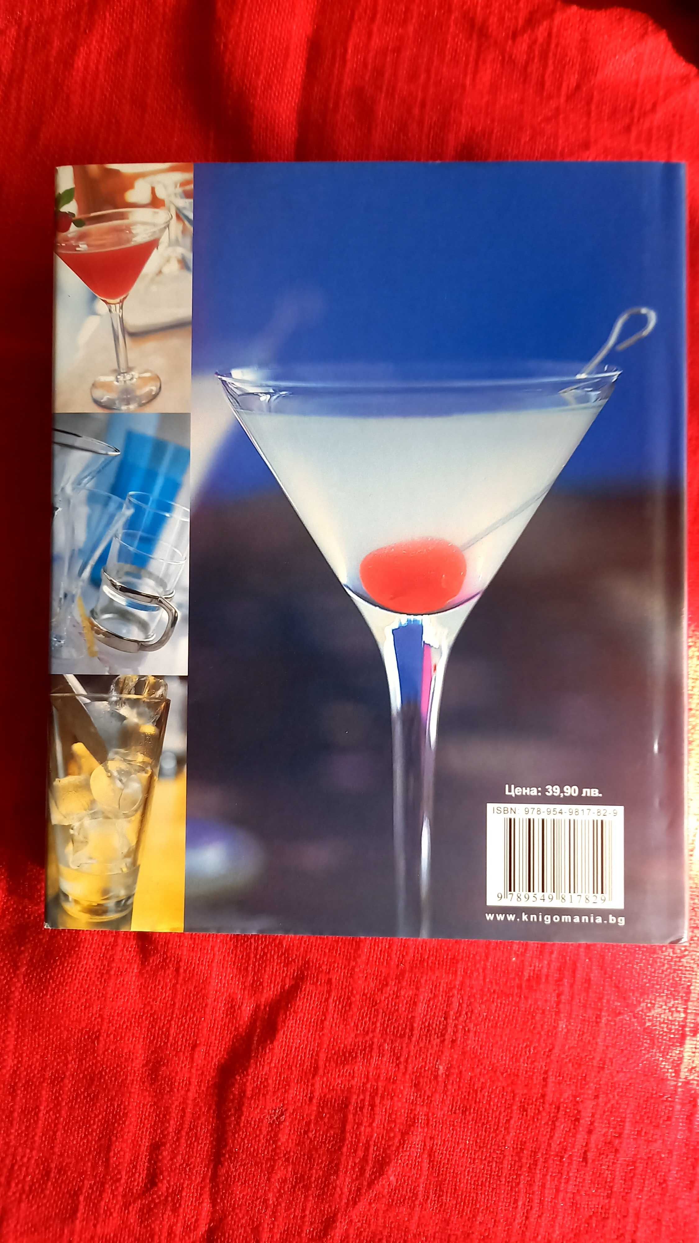 Комплект Шейкър с книга с рецепти за 501 коктейла