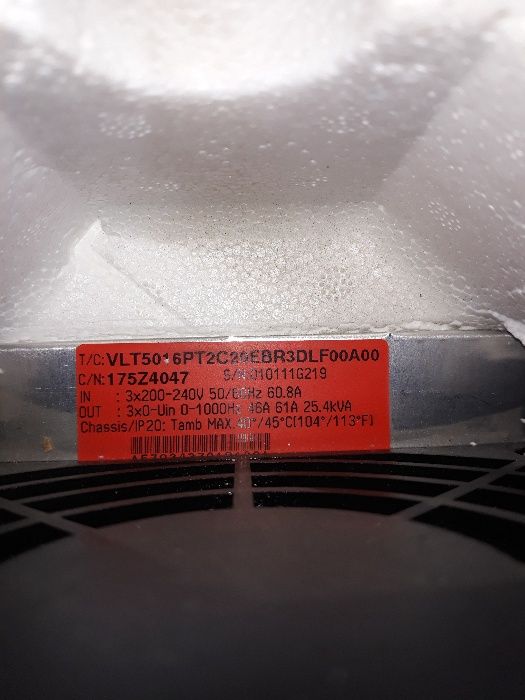 Честотен регулатор Danfoss(инвертор) VLT 5016 15кw/230в.