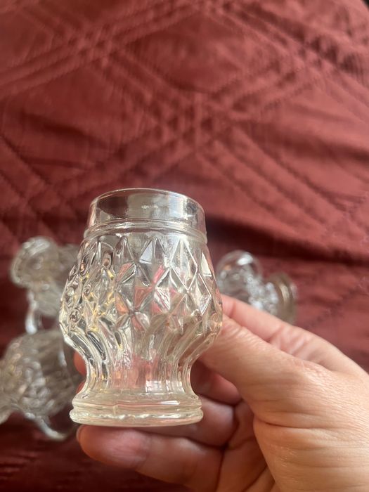 Нов сервиз чаши за ликьор от Австрия Ретро