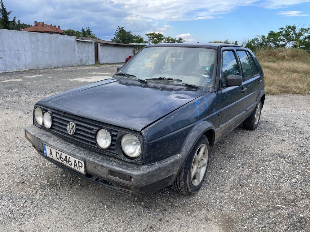 Vw Golf 2 1.6 70hp 1991 На Части