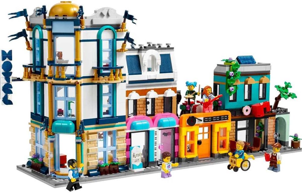НОВО LEGO Creator 3 в 1 31141 - Главна улица