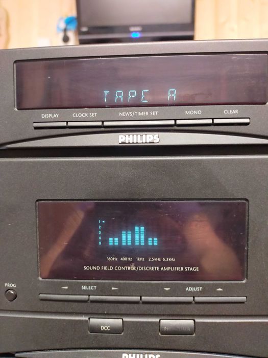 sistem ” PHILIPS cu boxe originale 2x50w.