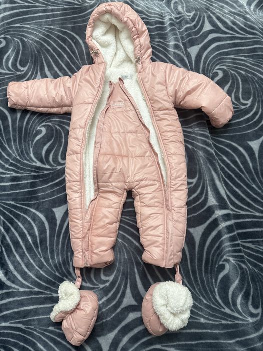комбинизон зимний на девочку