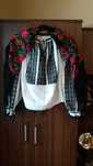 Batic casmir cu franjuri,Stergare Transilvania,Costum popular fete