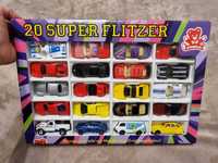 Set 20 masinute fier VW, Ferrari, Lamborghini, Ford, Porche, BMW etc