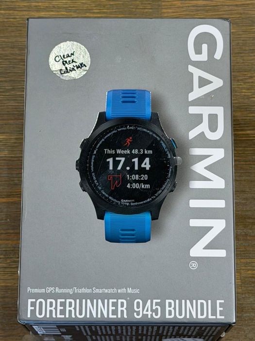 Garmin forerunner 945 cu diverse accesorii