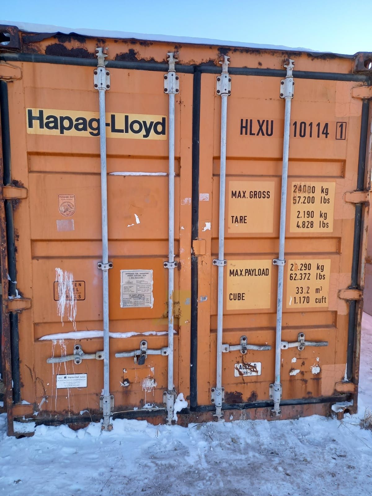 Продаю контейнеры утеплённые в Караганде, Астане.
