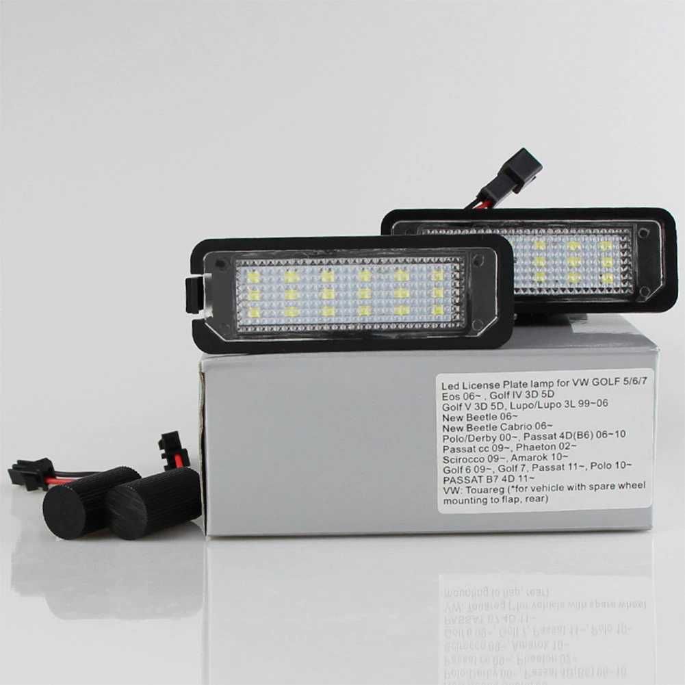 Плафони LED 3027-1 за регистрационен номер Volkswagen Porsche