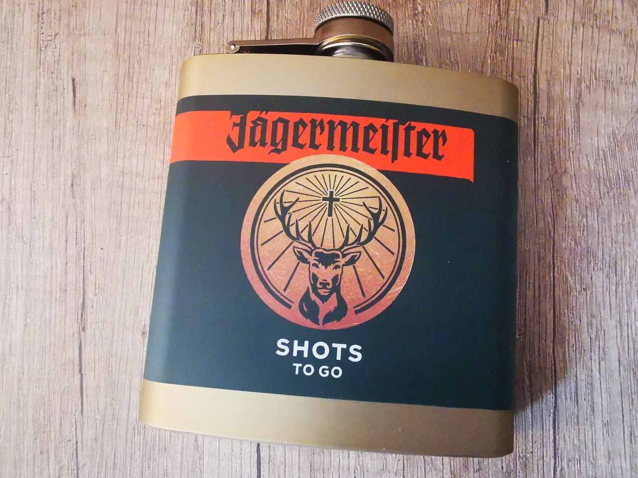 Botelcuta jagermeister din inox