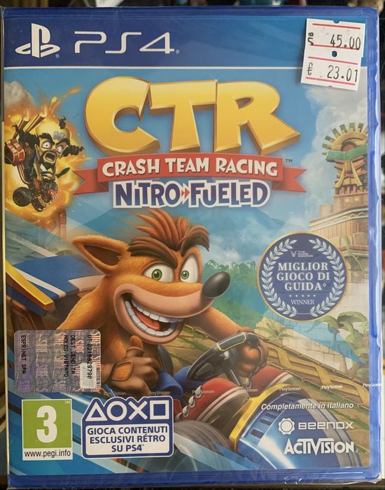 игри за Playstation 4,  Crash bandicoot