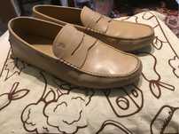 Mocasini piele ptr sofat Tod’s in stare foarte buna