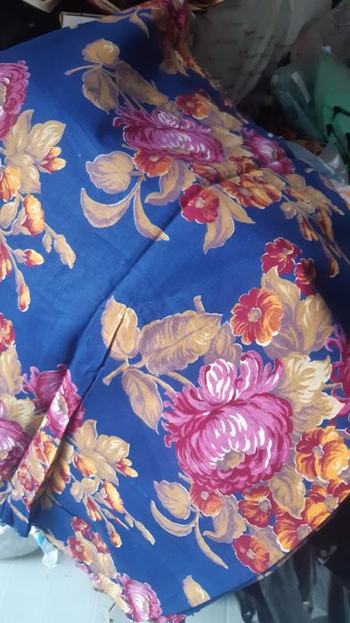 Сатин и полотенце новые