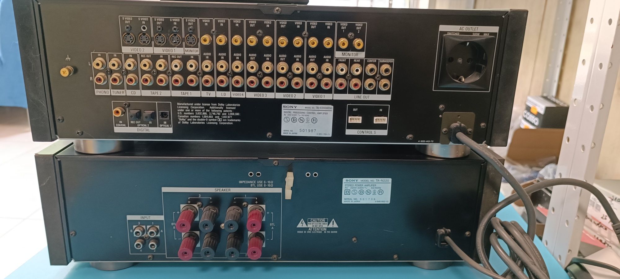 КРАЙНА ЦЕНА Sony TA-E2000ESD 230V/50Hz