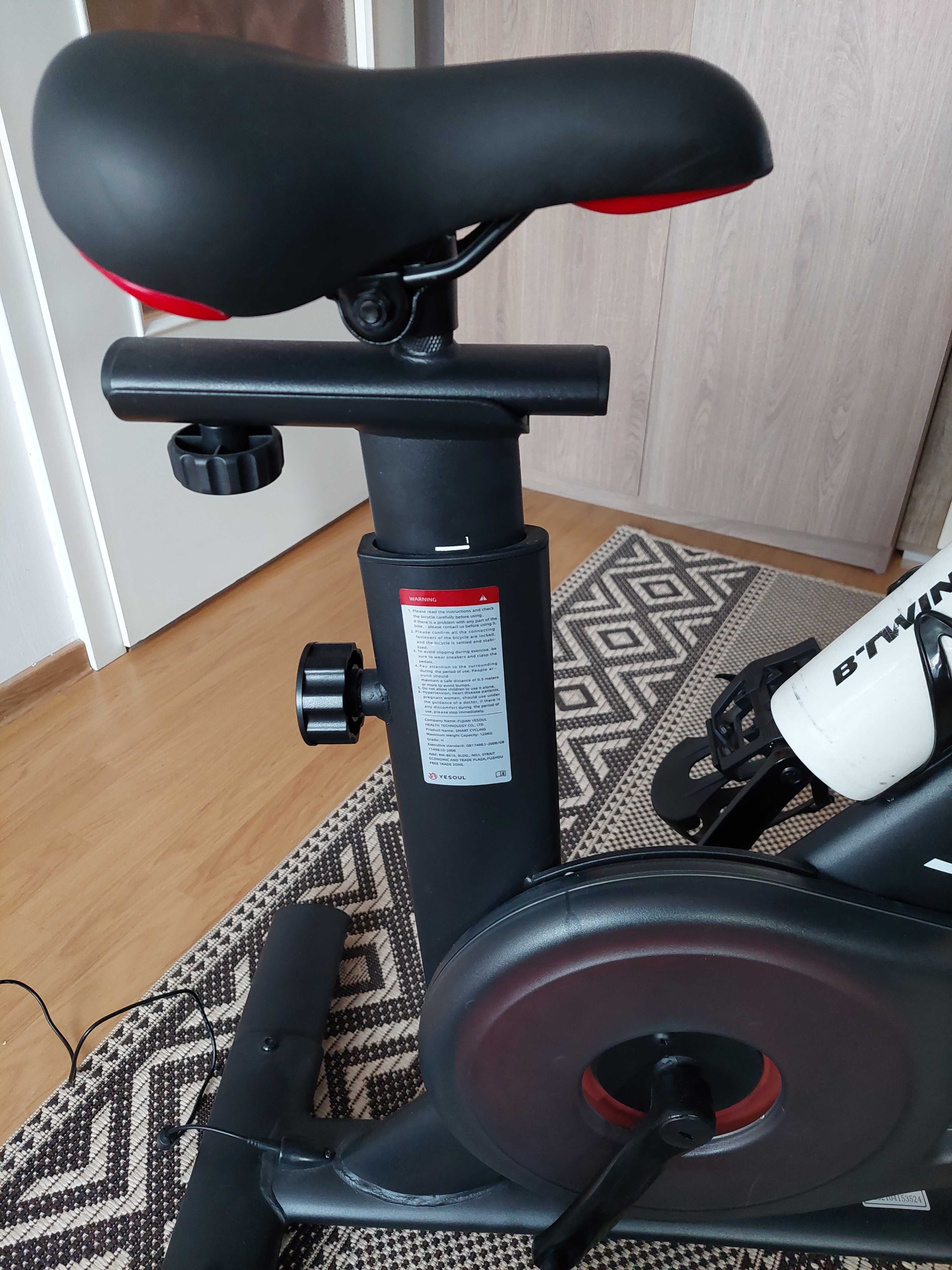 Bicicleta spinning smart Yesoul S3 Pro, rezistenta magnetica