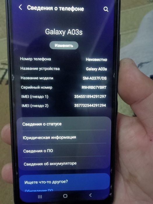 Продам Samsung A03s в хорошем состоянии.