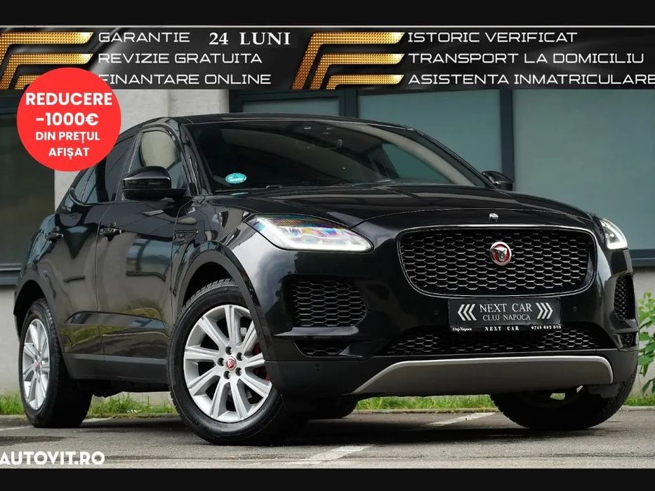 Jaguar E-Pace GARANTIE 24 LUNI*RATE*180Cp*4x4*R-Dynamic S*Automata*Piele*Navi*Camera