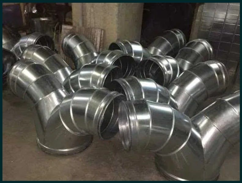 Воздуховод круглый оцинкованный – для систем вентиляции