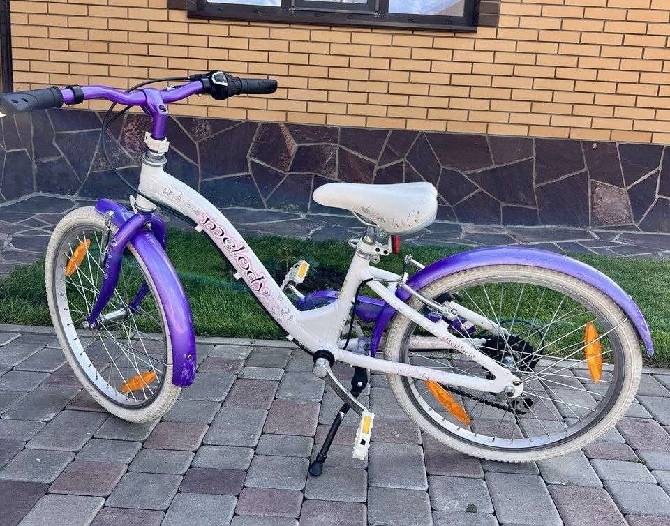 Подросковый Чешский Велосипед для девочек 6-9 лет Author Melody 20