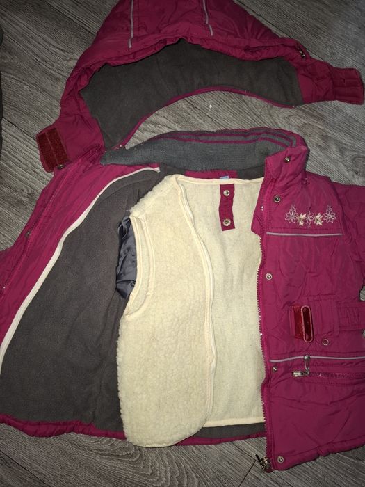 Комбенизон и куртка для девочки